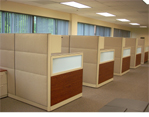 Office Cubicle Installation 